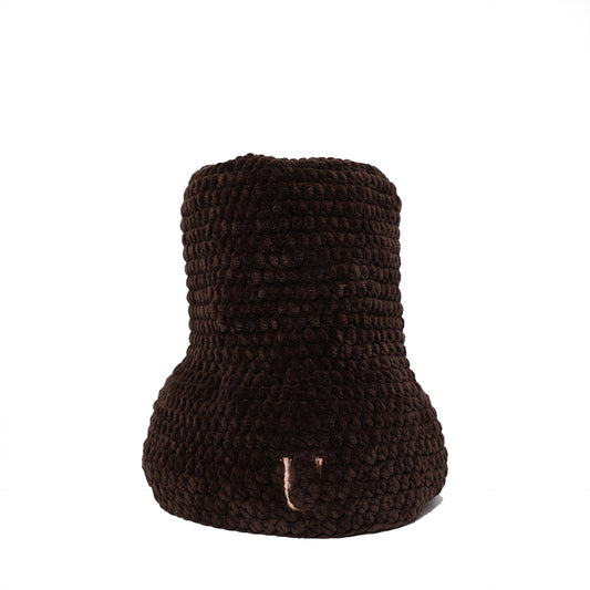 Dark Brown Grande Irma Bucket Hat